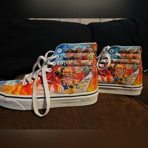 Limited Edition: Anime ONE PIECE  VANS hightop Shoes-new W/o Tag